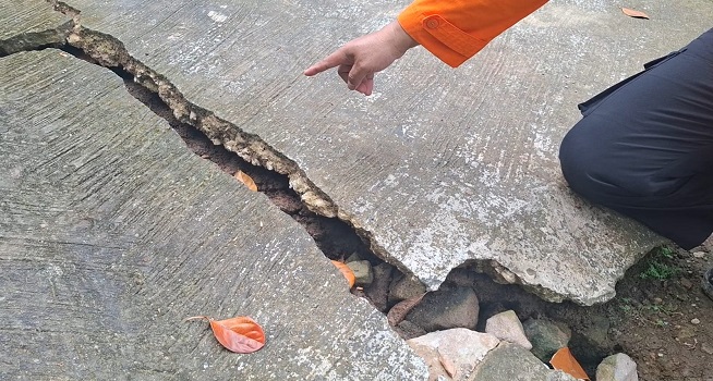 Tanah Gerak Terjadi Berulang, Warga Desa Sambi Diminta Tingkatkan Kewaspadaan