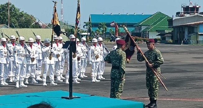 Pisah Sambut Danlanumad Ahmad Yani Dihadiri Sejumlah Pejabat dan Mitra Strategis