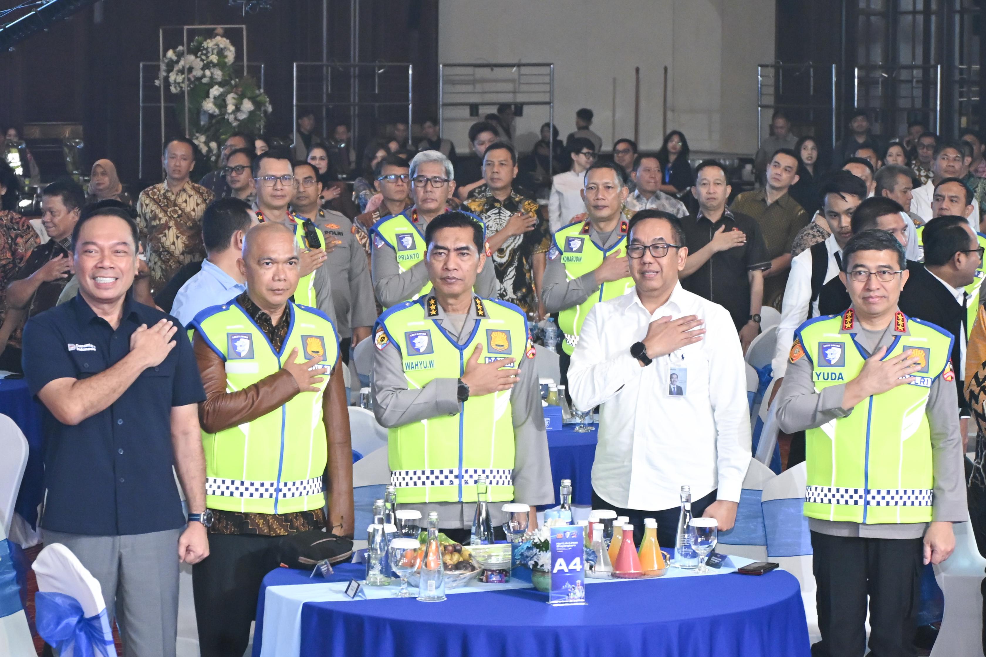 Jasa Raharja Apresiasi Polda hingga Polres melalui IRSMS Award di Syukuran Hari Lalu Lintas Bhayangkara ke-71