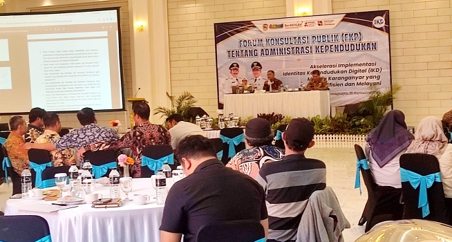 Capaian IKD Karanganyar Masih 11,9%, Disdukcapil Gencarkan Jemput Bola di Lapangan