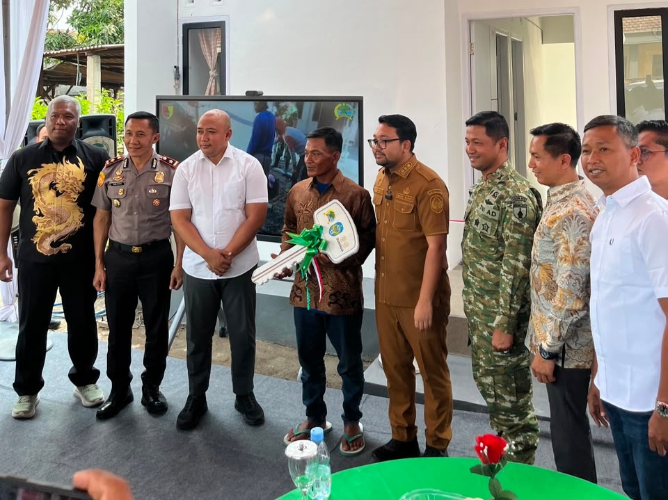Wujud Nyata Gotong Royong: Gandeng PT Dua Naga dan Kodim 0810, Pemkab Nganjuk Sulap Rumah Warga Hingga Bangun Puluhan Sumur Gali