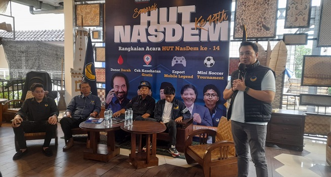 NasDem DIY Rayakan HUT ke-14 dengan Aksi Nyata dan Semangat Perubahan