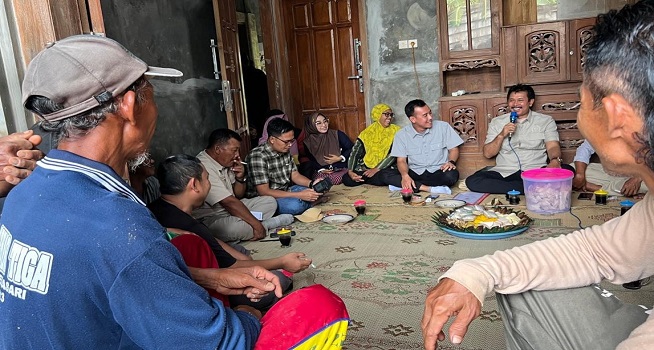 Sosialisasikan 4 Pilar Kebangsaan, Sriyanto Saputro Paparkan Peran Petani dalam Pembangunan Nasional