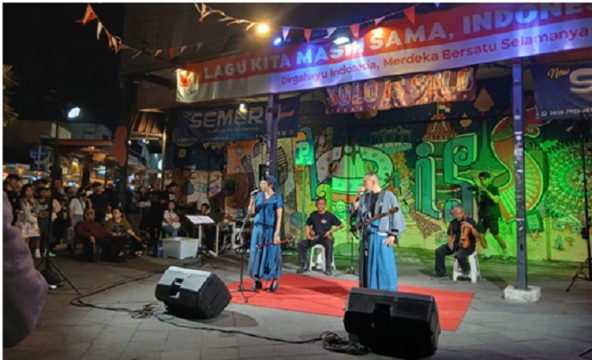 Duo Wening Jepank Hadirkan Harmoni Musik dan Budaya di Gatsu Urban Stage