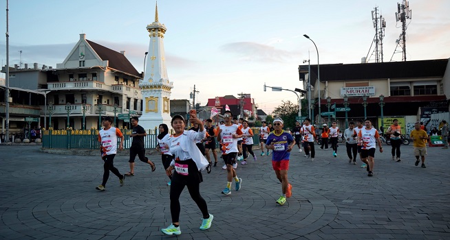 Jogja Run D-City Meriahkan Yogyakarta, Gabungkan Olahraga dan Aksi Sosial