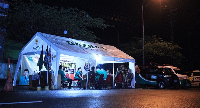 GP Ansor Wonogiri dan Dinas Kesehatan Hadirkan Posko Kesehatan untuk Pemudik 