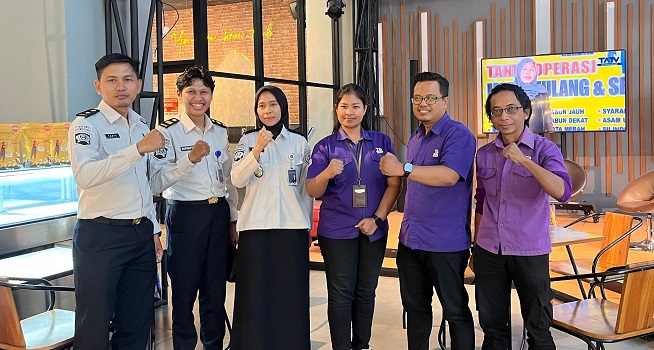 Bapas Kelas I Surakarta Kunjungi TATV, Perkuat Strategi Kehumasan dan Publikasi Program Pemasyarakatan